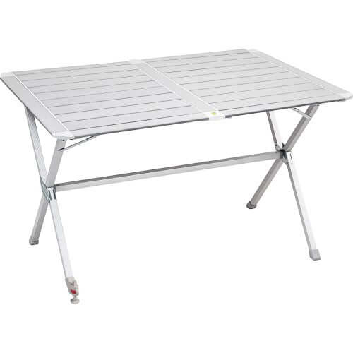 Tavolo arrotolabile da campeggio Brunner Silver Gapless Level 4