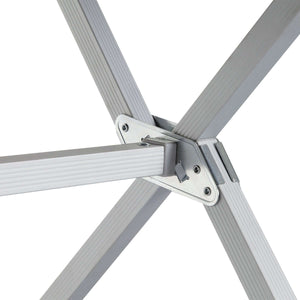 Tavolo arrotolabile da campeggio Brunner Silver Gapless Level