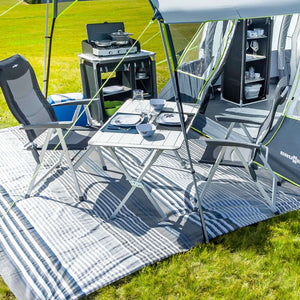 Tavolo arrotolabile da campeggio Brunner Silver Gapless Level