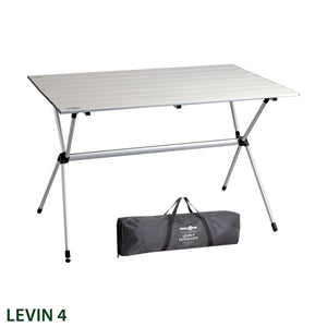 Tavolo da campeggio arrotolabile Brunner Levin 4 con borsa trasporto