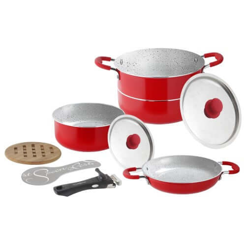 Set pentole da campeggio Brunner Cosmic 8+2 Ø22