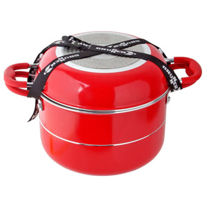 Cinghia di sicurezza Set pentole da campeggio Brunner Cosmic 8+2 Ø22