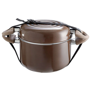 Set pentole da campeggio Brunner Chocolate 7+1 Ø20