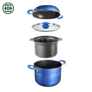 Set pentole da campeggio Brunner Skipper 4+1 Ø22
