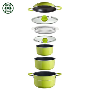 Set pentole da campeggio Brunner Juniper NG 8+1 Ø24