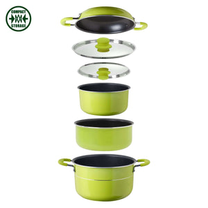 Set pentole da campeggio Brunner Juniper NG 7+1 Ø20