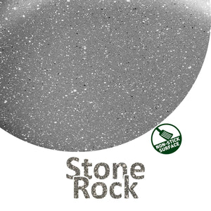 Set pentole Brunner Gourmet Rock NG 9+1 Ø24