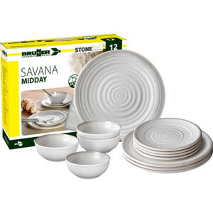 Set piatti da campeggio Brunner Midday Savana
