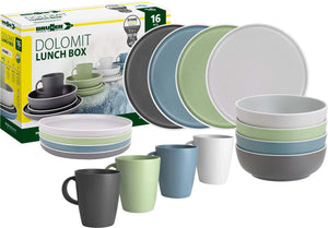 Set stoviglie da campeggio Brunner Lunch Box Dolomit