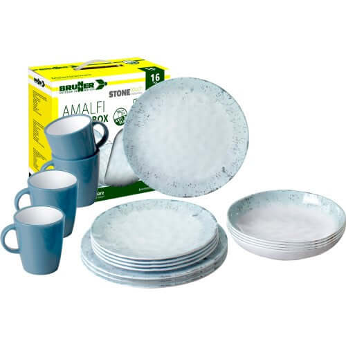 Set stoviglie da campeggio Brunner Lunch Box Amalfi