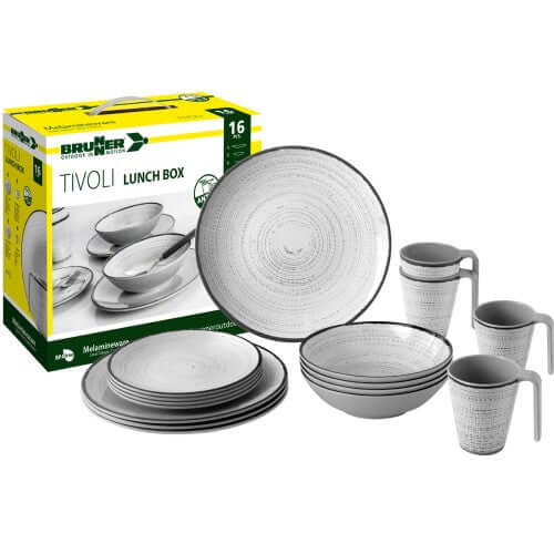 Set stoviglie da campeggio Brunner Lunch Box Tivoli