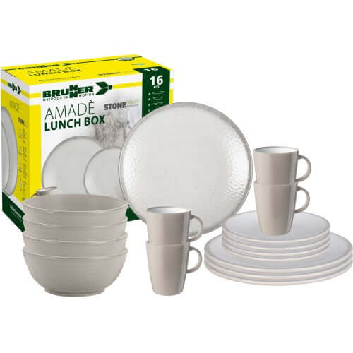 Set stoviglie da campeggio Brunner Lunch Box Amadè