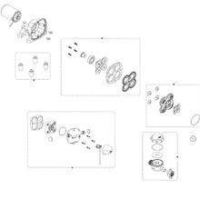 Carica l&#39;immagine nel visualizzatore di Gallery, Kit Ricambi pompa acqua Originali Aqua F 10L
