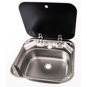 Lavello in acciaio con coperchio Carbest