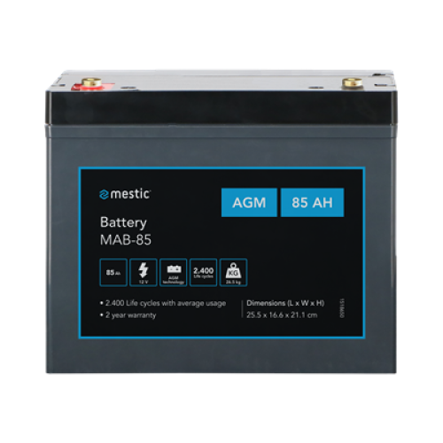 Batteria Mestic AGM Mab per camper