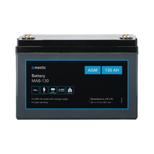 Carica l&#39;immagine nel visualizzatore di Gallery, Batteria Mestic AGM Mab per camper
