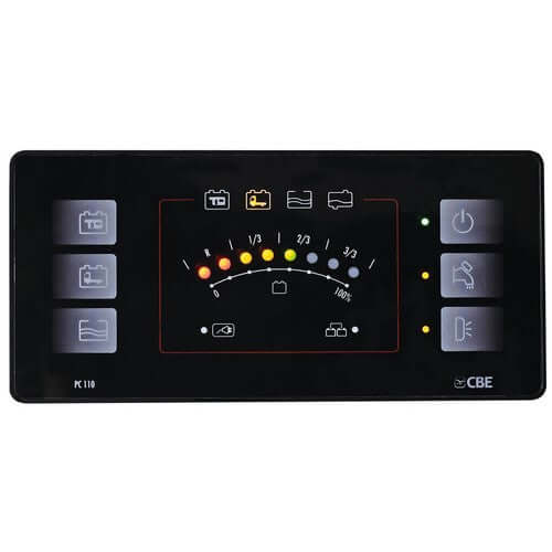 Sistema di controllo per impiantistica elettrica 12V per autocaravan PC 110