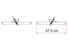 Carica l&#39;immagine nel visualizzatore di Gallery, Canalina portabici Fiamma Kit Rail Premium 48
