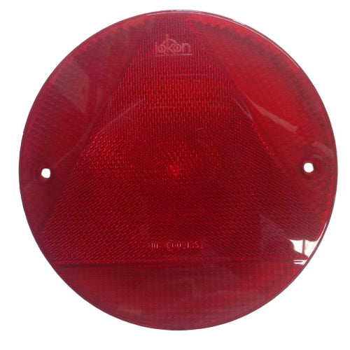 Catarifrangente rosso rotondo per camper