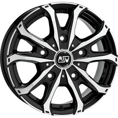 Cerchio in lega MSW 48VAN - Ford Transit Gloss black