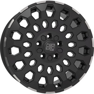 Cerchio in lega MSW 99VAN - Lip Polished/Matt Black