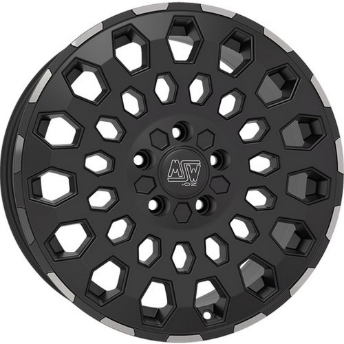 Cerchio in lega MSW 99VAN - Lip Polished/Matt Black
