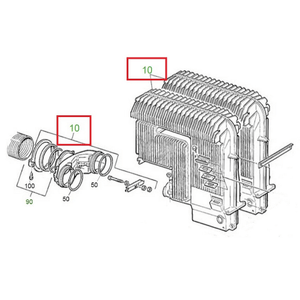 Scambiatore di calore per S5002