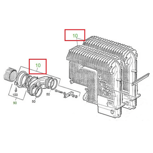 Scambiatore di calore per S5002
