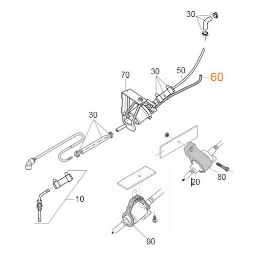 Cablaggio Pompa Dosatrice per Truma Combi D 4/6 (E)