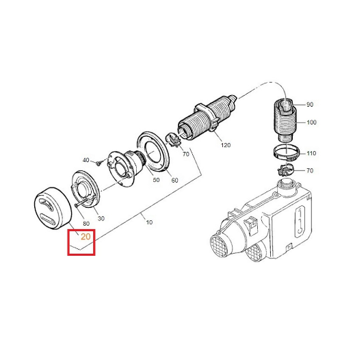 Cappa per camino EW marine - Truma