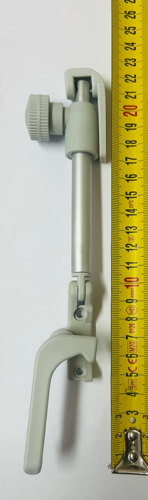 Braccetto a vite con manopola per finestre Plastoform