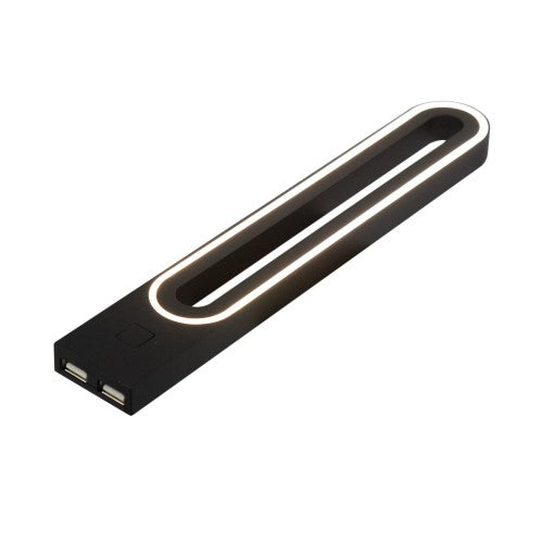 Plafoniera a led da camper con 2 porte usb