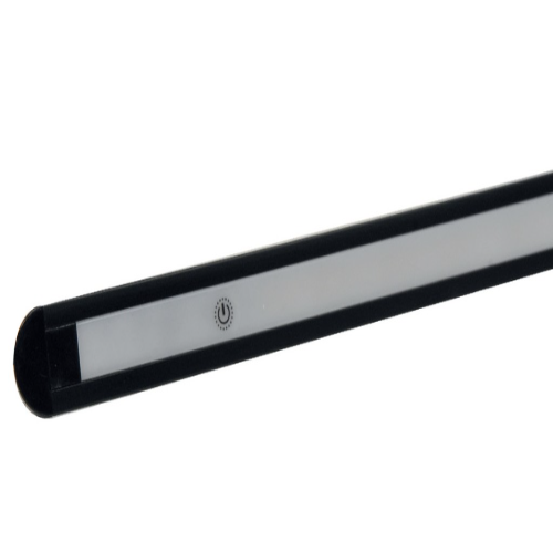 Barra LED da incasso nera ultra sottile per camper