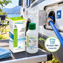 Carica l'immagine nel visualizzatore di Gallery, Disinfettante acqua per camper Acquatravel AT-BICLOR 250 ml
