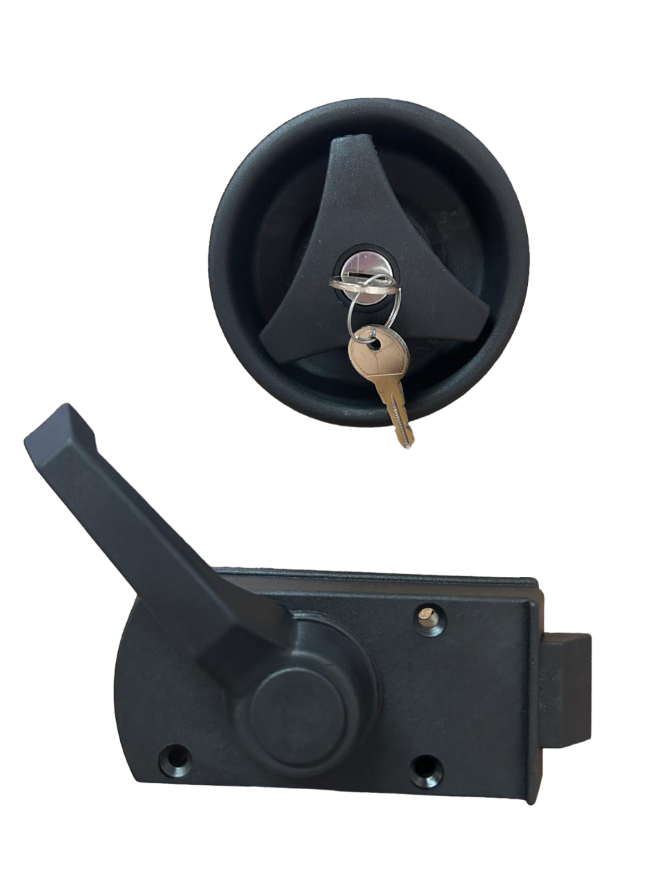 SERRATURA DX UNIVERSALE PER PORTA - NERA SERRATURA DX UNIVERSALE PER PORTA - NERA