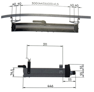 Gradino Thule Slide-Out G2 12V per Ducato