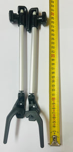 Set braccetti tubolari con maniglie per finestre Polyplastic