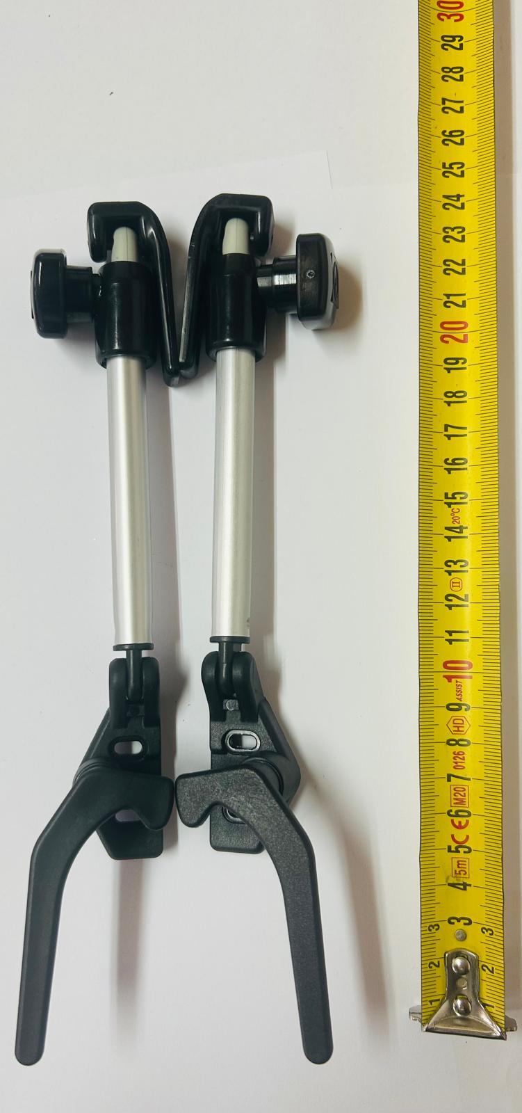 Set braccetti tubolari con maniglie per finestre Polyplastic