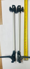 Carica l&#39;immagine nel visualizzatore di Gallery, Set braccetti tubolari con maniglie per finestre Polyplastic

