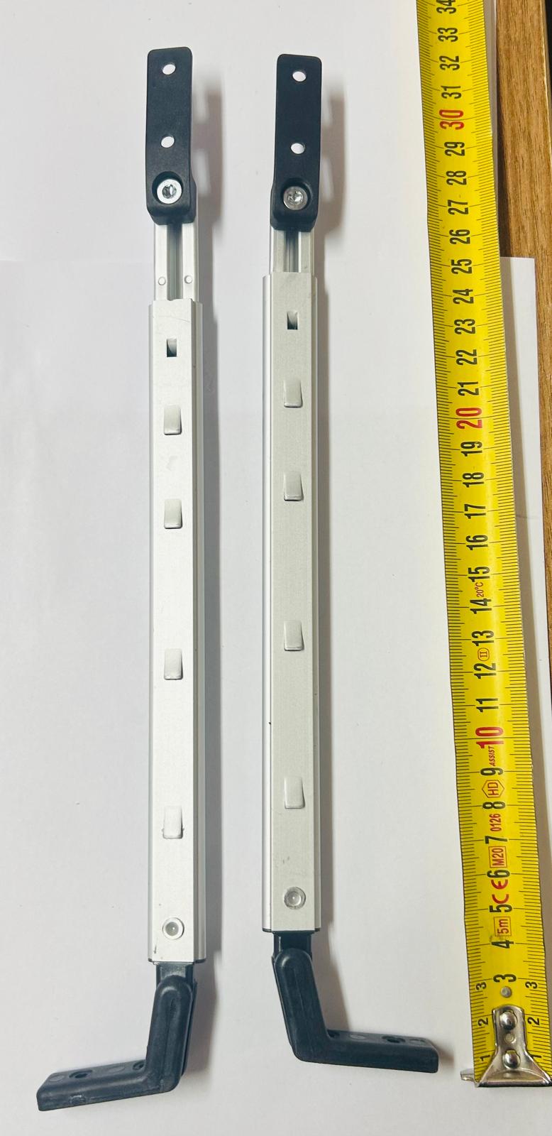 Braccetti a scatto per finestre Polyplastic