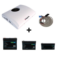 Carica l&#39;immagine nel visualizzatore di Gallery, Promo pacchetto climatizzatore camper 12V con batteria litio
