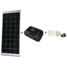 Carica l&#39;immagine nel visualizzatore di Gallery, Kit completo pannello solare NDS SolEnergy 85WP con SCE320B
