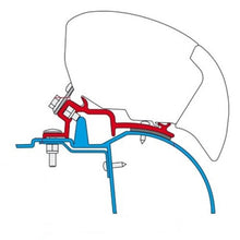 Carica l'immagine nel visualizzatore di Gallery, Kit montaggio tendalino Fiamma F65 per Master, Movano e Interstar H2 <2010
