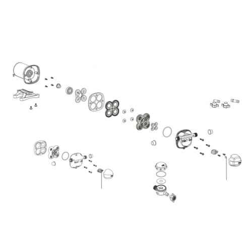 Ricambi pompa Aqua F 13L Fiamma