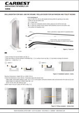 Carica l&#39;immagine nel visualizzatore di Gallery, Scheda tecnica Set porta doccia da camper silver Carbest
