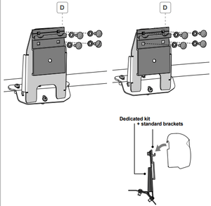 Tendalino ad arganello da parete per minivan – F43 Van