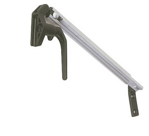 Braccetti sezione piatta per finestre camper Polyfix con maniglie