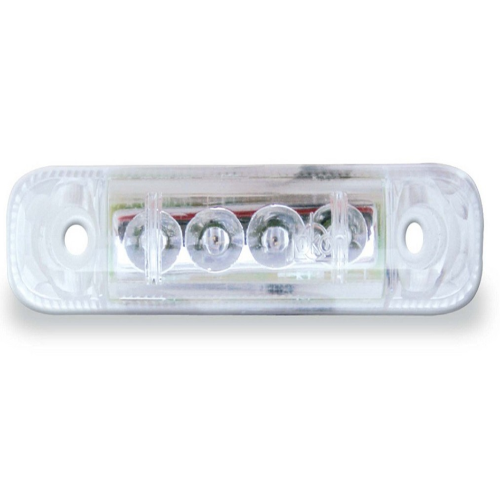 Luce di posizione bianca 24 V per camper