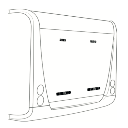 Adattatore Thule Bike Rack per pareti posteriori curve