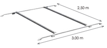 Carica l&#39;immagine nel visualizzatore di Gallery, Thule Roof Rails - portapacchi Deluxe
